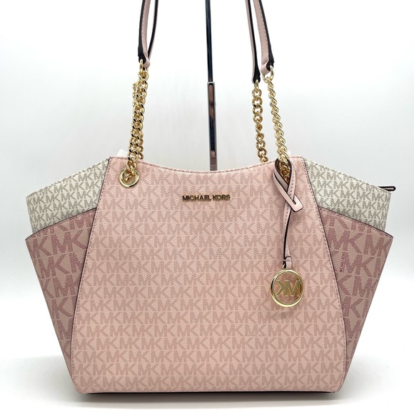 Michael Kors Chain Shoulder Tote Bag